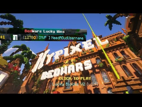 Number One Lucky Block Bedwars Player