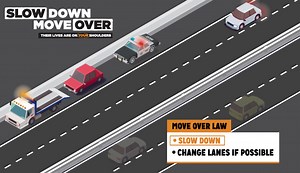 First responders work along busy highways competing with speeding cars for a few inches to do their jobs. Help us keep them safe. Slow down, move over & give them space. | AAA Michigan