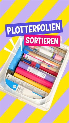 Nastasia Mohren | IKEA Hack: Plotterfolien sortieren Ich liebe ja diesen Moment, wenn Chaos plötzlich Klick macht 😍 Ich habe meine Plotterfolien überwiegend... | Instagram