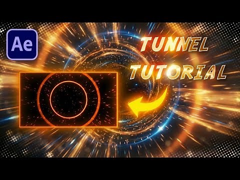 Epic 3D Tunnel Animation After Effects Full Tutorial