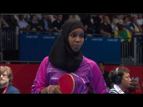 Women's Table Tennis Singles Preliminary Round - Brazil v Djibouti | London 2012 Olympics