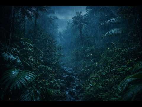 Coquí Frog Night Sounds | Puerto Rico Rainforest Ambience for Sleep