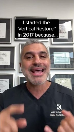 The Story Behind This REVOLUTIONARY New Face Lift Method: The Vertical Restore