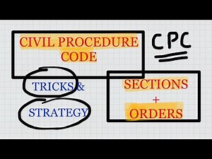 Civil Procedure Code 1908 ( Syllabus Analysis for Law & Judiciary students ) CPC