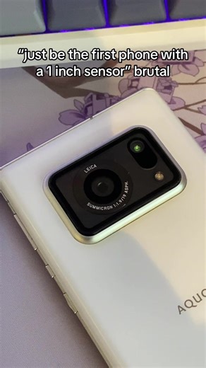 Sharp Aquos: The First Phone with a 1 Inch Sensor