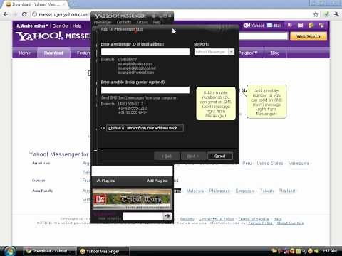 How to create a Yahoo Messenger Account