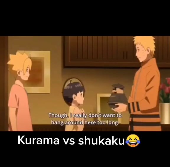 Kurama vs Shukaku Funny Moments | Himawari and the Tailed Beasts