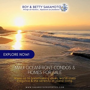🌊 Oceanfront Luxury Living at Its Finest 🏝️ Imagine waking up to panoramic ocean views, the soothing sound of waves, and the unmatched serenity of island living. These exclusive Maui oceanfront properties offer more than a home—they offer a lifestyle. ✔️ Direct beach access – Step from your lanai to the sand ✔️ Breathtaking ocean views – Every sunrise, a masterpiece ✔️ Private island elegance – Luxury, peace, and endless beauty Don’t just dream about Maui—own a piece of paradise. 🌴🏖️ 👉 Expl