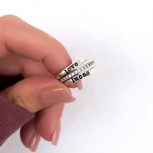 32K views · 229 reactions | Weekend GIVEAWAY ✨ WIN this Personalized Ring Stack • retail $139 • All you have to do is... 1) Follow us 2) Like this post 3) Tag a friend (multiple tags = better chances!) Winner will be announced Monday night! | Slate and Tell | Facebook