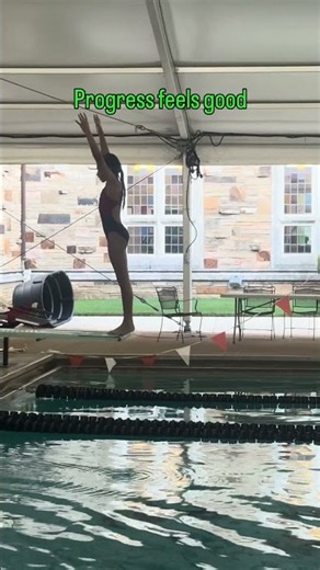 Back Tuck Dive Progress – From Fear to Landing #swimming #diving #swim #fyp