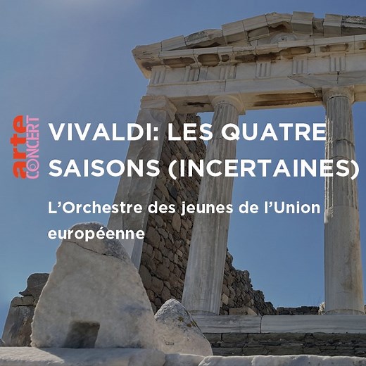 Les Quatre Saisons de Vivaldi le décor de l'île de Délos = le concert parfait pour ce dimanche. A voir en intégralité ici 👉https://bit.ly/Vivaldi_Saisons_Incertaines | ARTE Concert