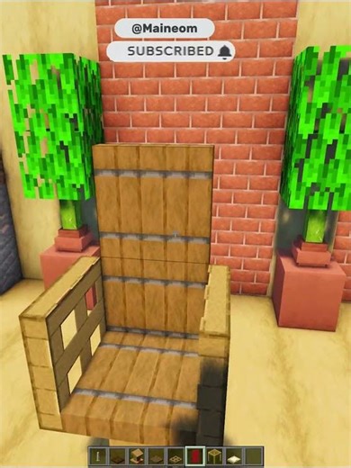 Minecraft 3 Chairs 🔥