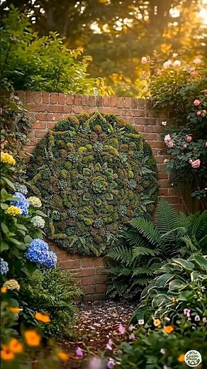 Grow Living Wall Art with Moss 😳 (No Soil Needed!) #shorts #diy
