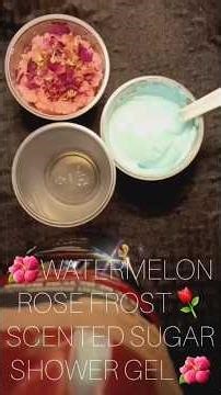 Sugar Shower Lotion/Gel #shorts #tutorial #easy