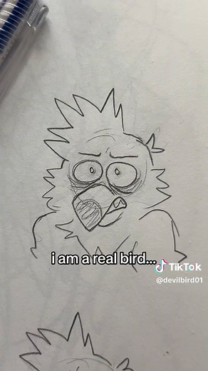 i am NOT a drone! i am a REAL, LIVING, BIRD!!! #birdsarentreal#furry#furryart#fursona#furryfandom#art#furrytiktok