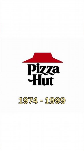 Pizza Hut Logo History Timeline
