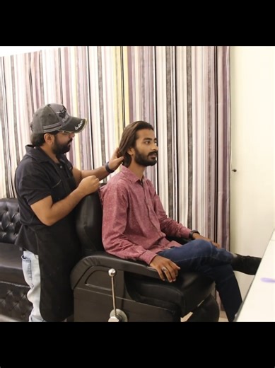 Hilarious Hair Salon Cutting Prank Part 1