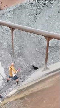 Large Collapse Site/Barge unloading | Satisfying VIdeo | Relaxing video