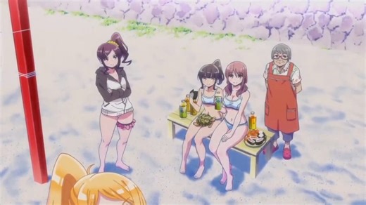 [纯k自用] FLY two BLUE/優木かな＆宮下早紀「遥的接球」OP