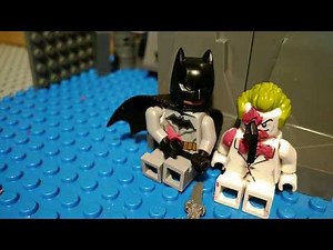 Lego Batman vs Joker joker's death (Dark Knight Return recreation)