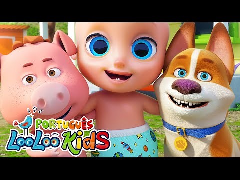 Sons dos Animais para Crianças | Canções Educativas e Divertidas | LooLoo Kids Português