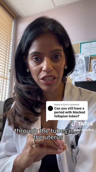 Replying to @Ceci ’s question: Can you have a period with a blocked fallopian tube? 👀 Yes, you can still have periods without your fallopian tubes! Dr. Prati Sharma explains in more detail! 🩺 #tuballigation #menstrualcycle #periodproblems #womenshealth #menstruation #fertilityjourney #ttccommunity #blockedfallopiantubes #ttc #ttctiktok