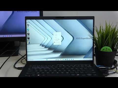 Asus ExpertBook: How to Connect a Monitor