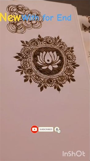New Lotus Mehndi Patch Design 2025 | Simple & Stylish Patch Mehndi