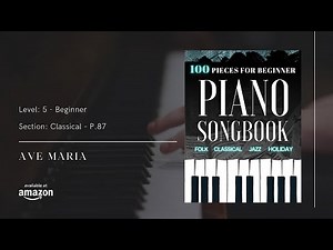 How to Play Ave Maria on Piano (Simplified Version) | Beginner Piano Tutorial