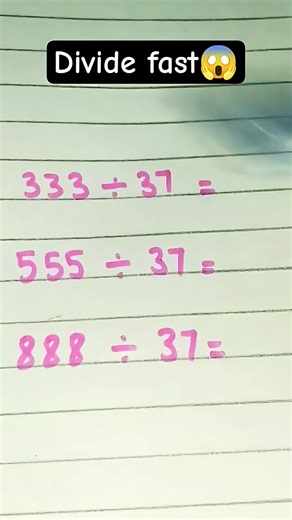 Fast Division Techniques for Quick Calculations