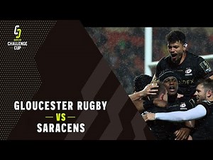 Highlights - Gloucester Rugby v Saracens Quarter-finals | Challenge Cup Rugby 2021/22