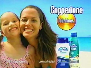 Coppertone TV Commercial (2010) VHS Capture