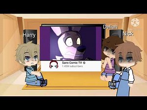 Springtrap and Deliah Crew Reacts 3 || No intro or outro || Final? || READ DES || Famdomtale