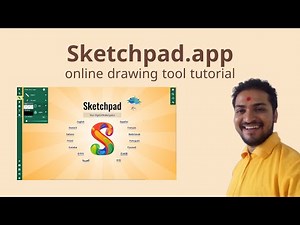 🎨✍️ Sketchpad.app Online Drawing Tool | Tutorial with Screen Recorder 🎥🖌️
