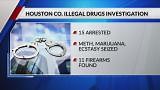 Houston County investigation into illegal drug, firearm trafficking results in 15 arrests