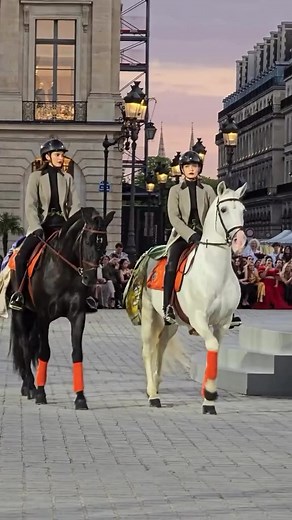 Gigi Hadid and Kendall Jenner Riding Horses at Vogue World 2024