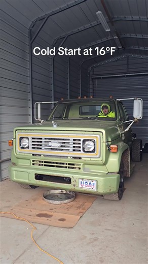 Cold Start Chevy with Cummins at 16°F