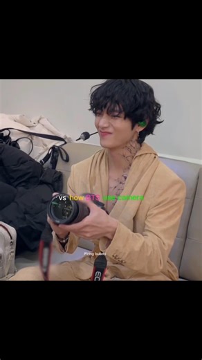 How BTS use camera😍🫶#bts #btsarmy