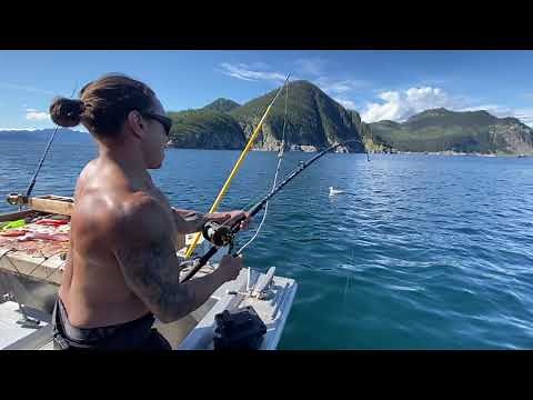 Fishing a Deep Sea Fjord Filled with HUGE HALIBUT