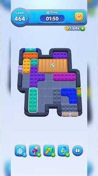 color block jam level 464#ammycandycrush #shorts #mobilegame #puzzlegame #gameplay