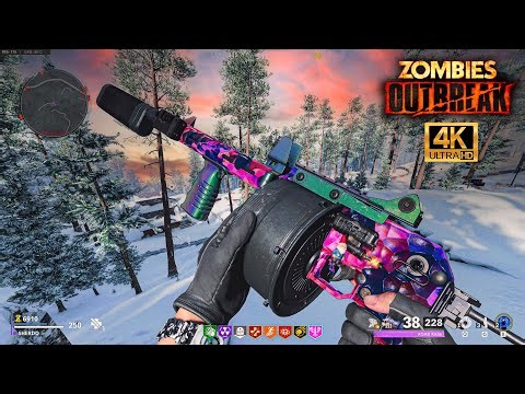 COD: Cold War Zombies | Solo Outbreak Gameplay With The Streetsweeper🔥 (No Commentary)