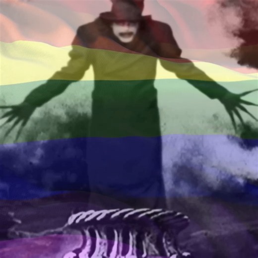 Babadook: horror icon, fashion icon, PRIDE ICON 🏳️‍🌈 #TheBabadook #PrideMonth #GayRights #Pride #Babadook #LGBTQ #QueerIcons #HappyPrideMonth