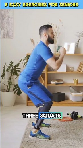 5 Simple Exercises Seniors Can Do Daily for Strength, Balance & Energy #seniorhealth #healthtips