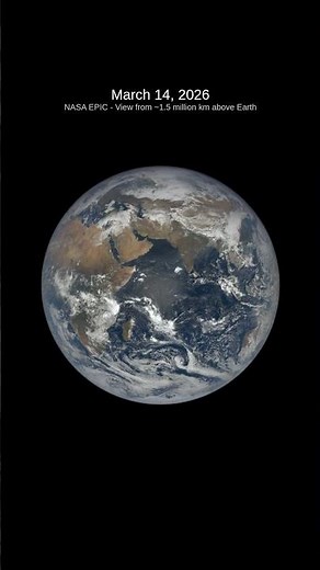 Earth from Space - March 14, 2026 | NASA EPIC