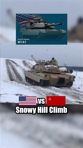 US vs Russia: Snowy Hill Climb