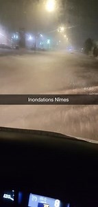 Inondations à Nîmes (Gard) - Témoins BFMTV