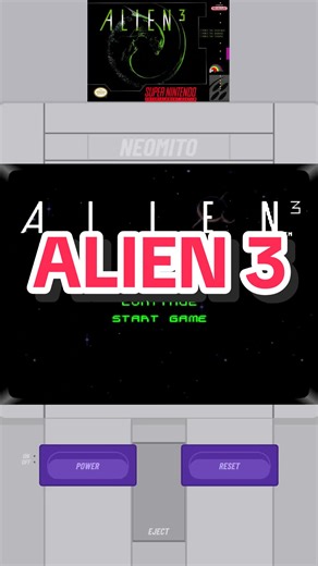 Alien 3 - final #alien #aliens #alien3 #snes #retro #retrogaming #foryou