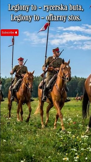 🦅Pieśń Legionów 🤍 ❤️Polskich My, Pierwsza Brygada