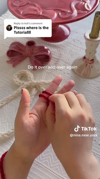 Handmade Crochet Ribbon Bow Tutorial