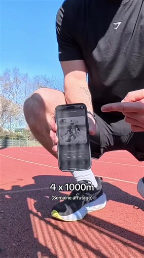 Séance : 4x1000m @semi-marathon, histoire de se sentir un peu en semaine d’affûtage ##semimarathon##run##running##courseapied##paris